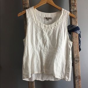 FLAX linen top